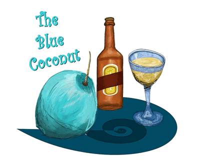 The Blue Coconut Logo